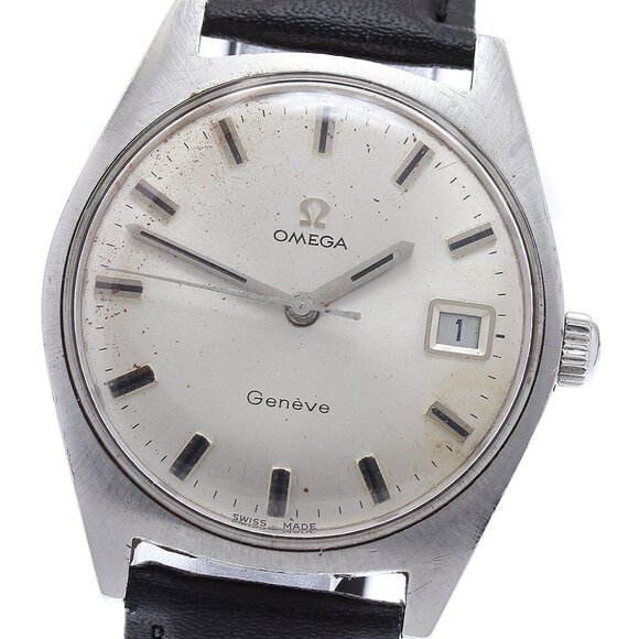 OMEGA Geneve Ref.136.041 Date Cal.613 Silver Dial Hand Winding Men's_883229 - Picture 1 of 7